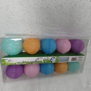GARDEN EASY  Lentern  String 12 Lights   NWB